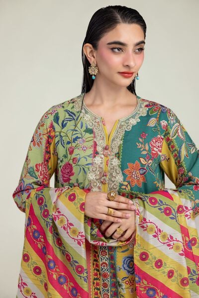 Embroidered | Mesuri | Mesuri Floral Dupatta | USD 30.00