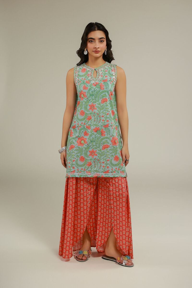 Embroidered | Cotton Viscose | Pants | USD 30.00