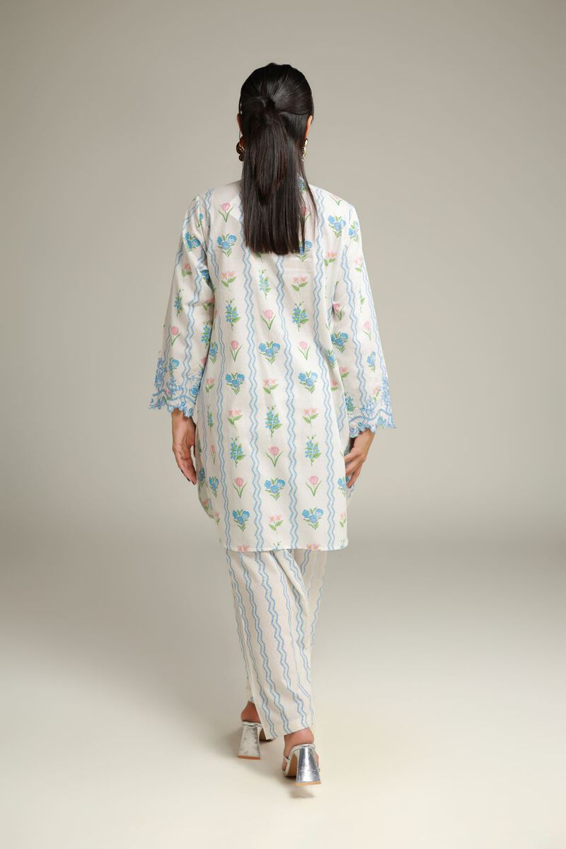 Embroidered | Cotton Dobby | Short Cotton Kurta | USD 30.00