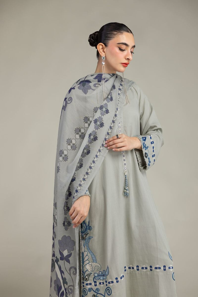 Embroidered | Mesuri | Floral Mesuri Dupatta | USD 30.00