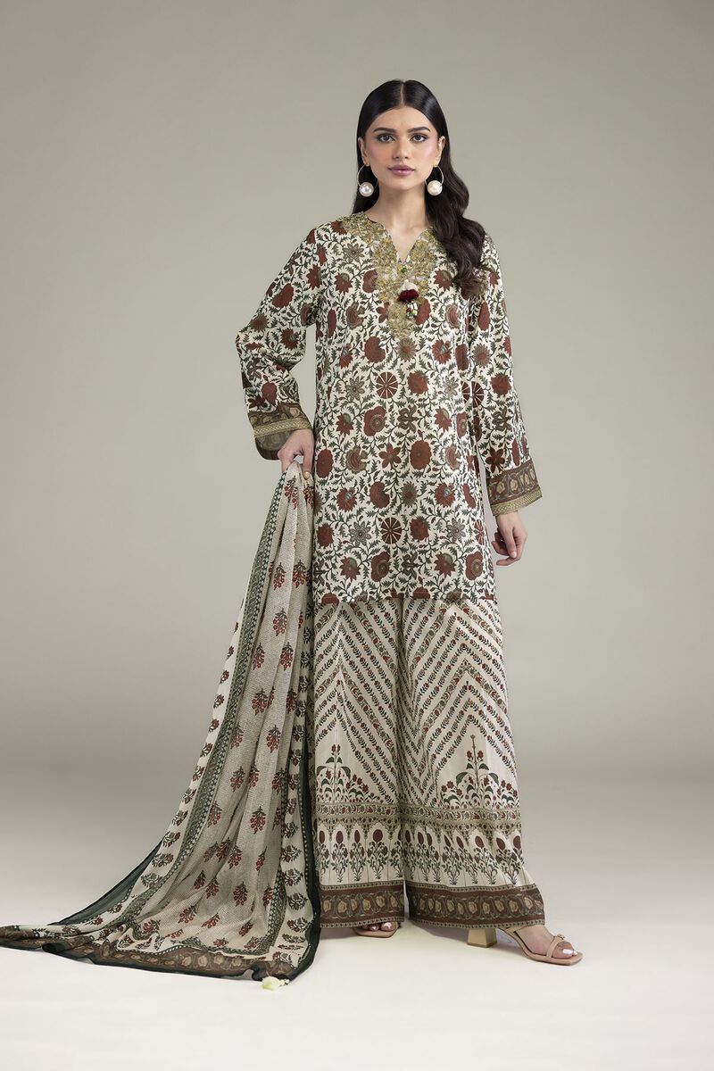 Embroidered | Textured Lawn | Tailored 3-Piece Lawn | USD 60.00
