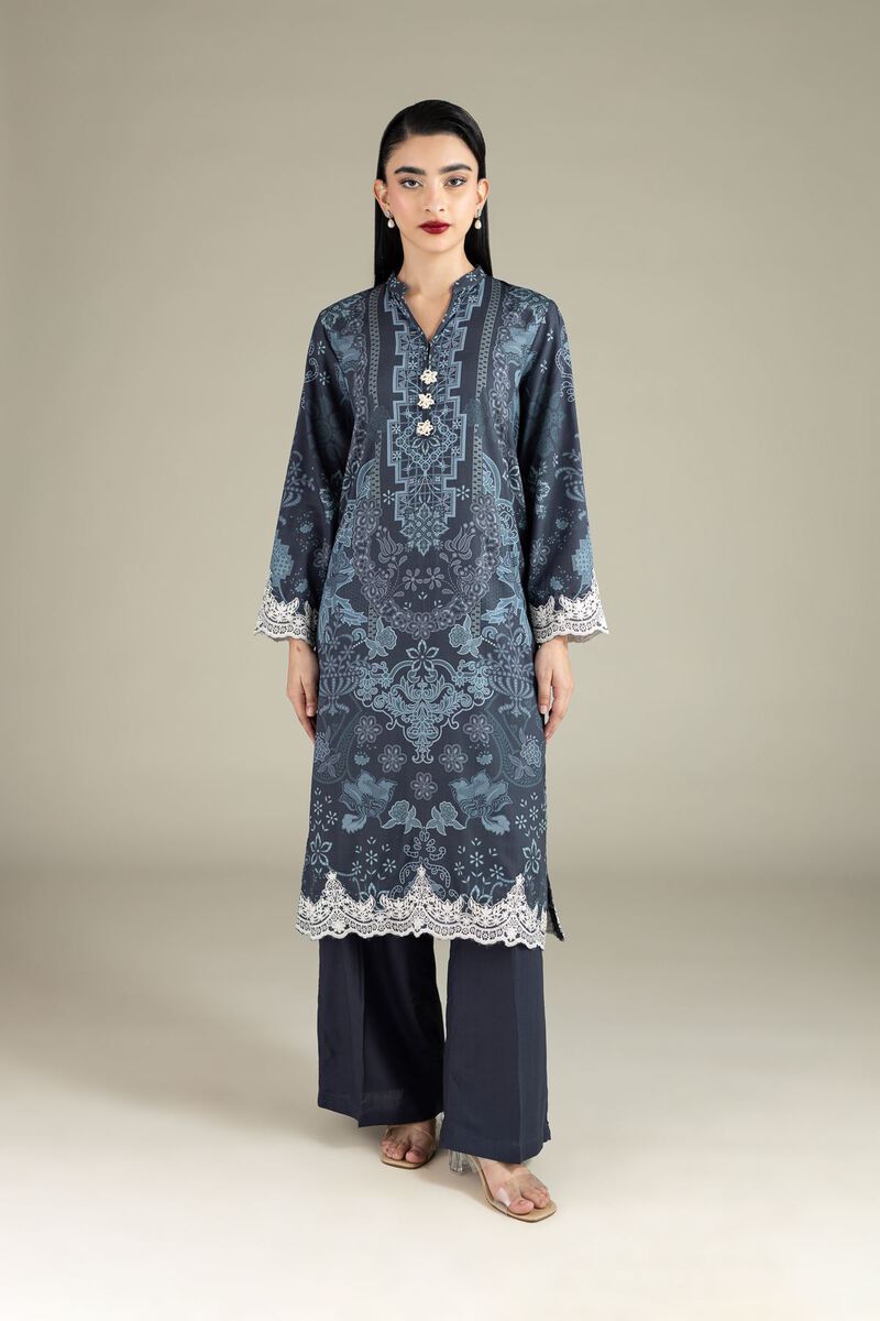 Embroidered | Raw Silk | Kurta | USD 45.00