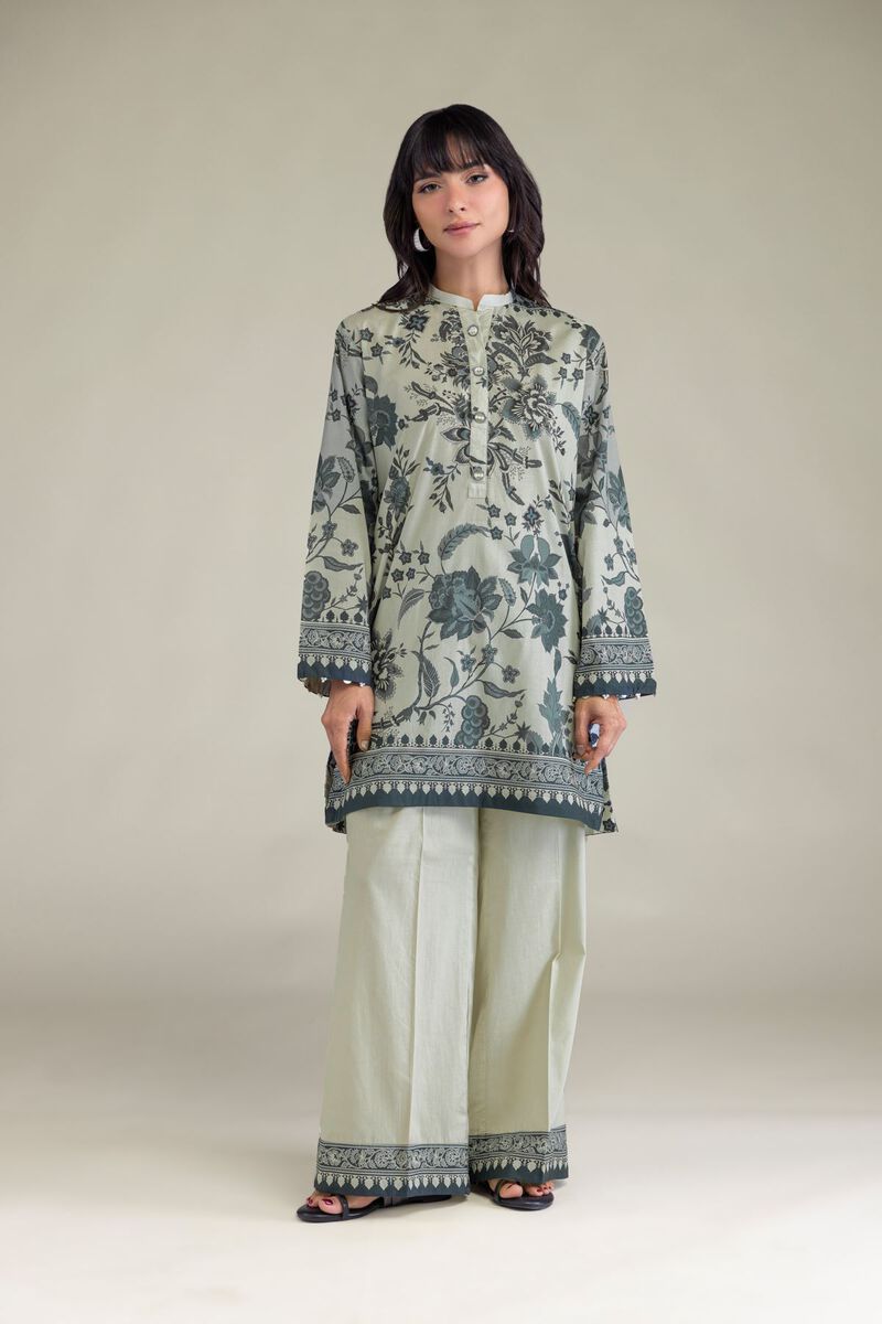 Printed | Cambric | Floral Summer Pants | USD 30.00