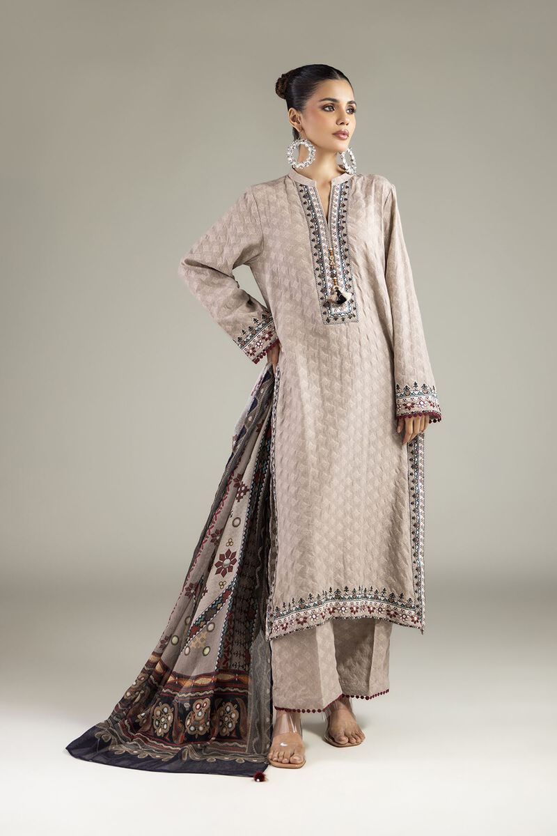 Embroidered | Broshia | Tailored 3 Piece | USD 80.00