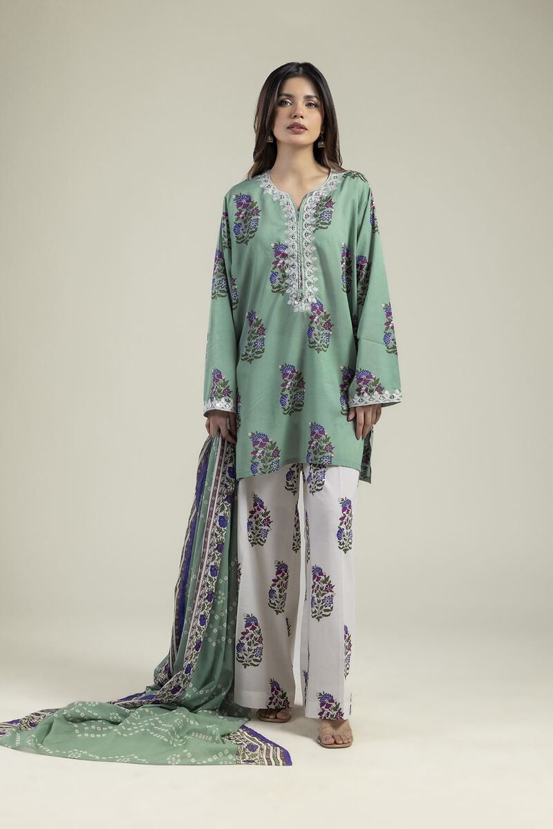 Embroidered | Lawn | 3-Piece Tailored Lawn | USD 65.00