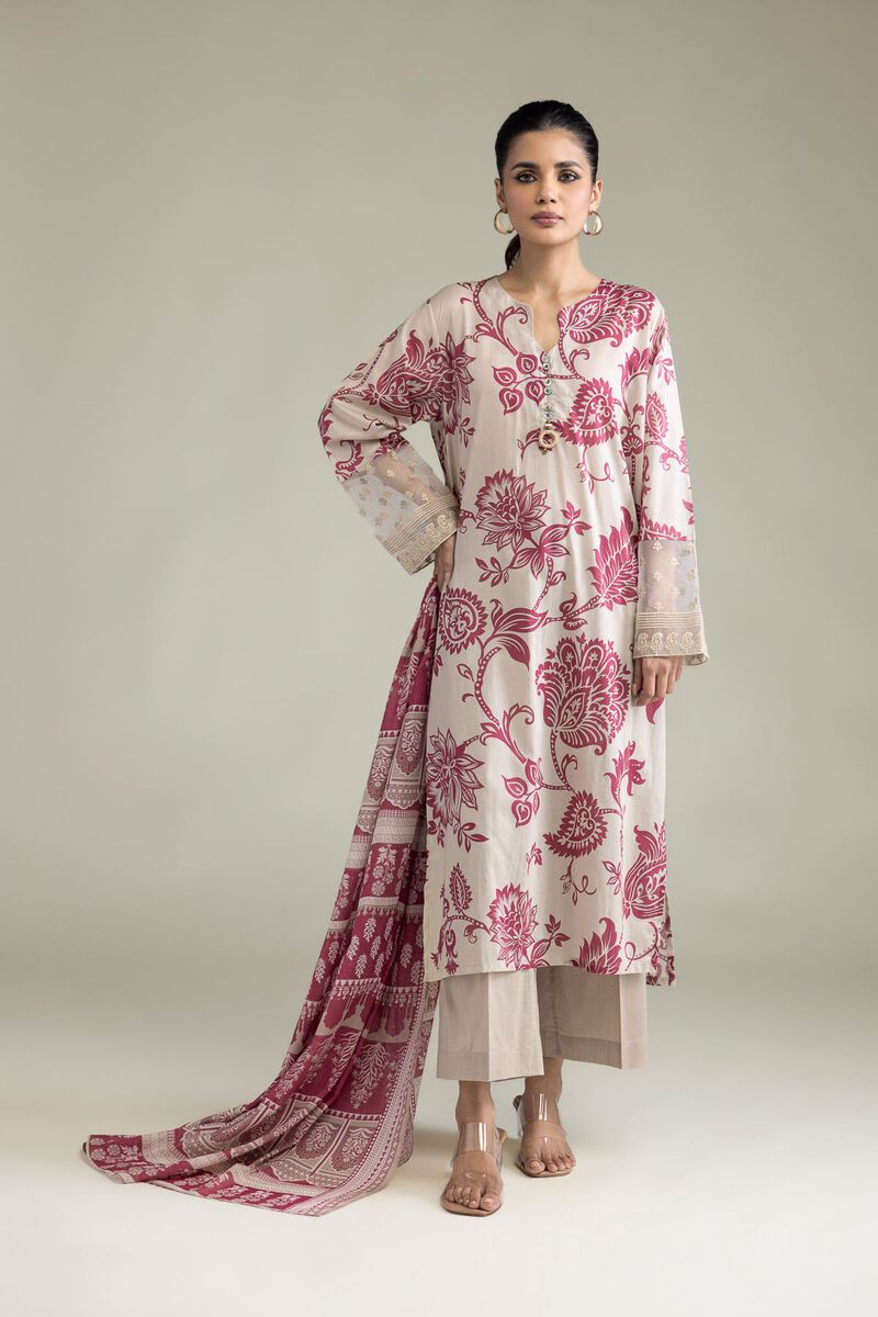 Embroidered | Cambric | Tailored 3 Piece | USD 70.00