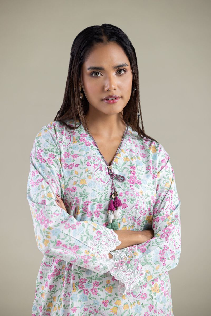 Embroidered | Textured Cotton | Kurta | USD 35.00