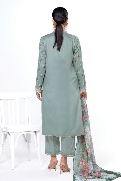 Embroidered | Dobby | Fabrics 3 Piece | USD 30.00