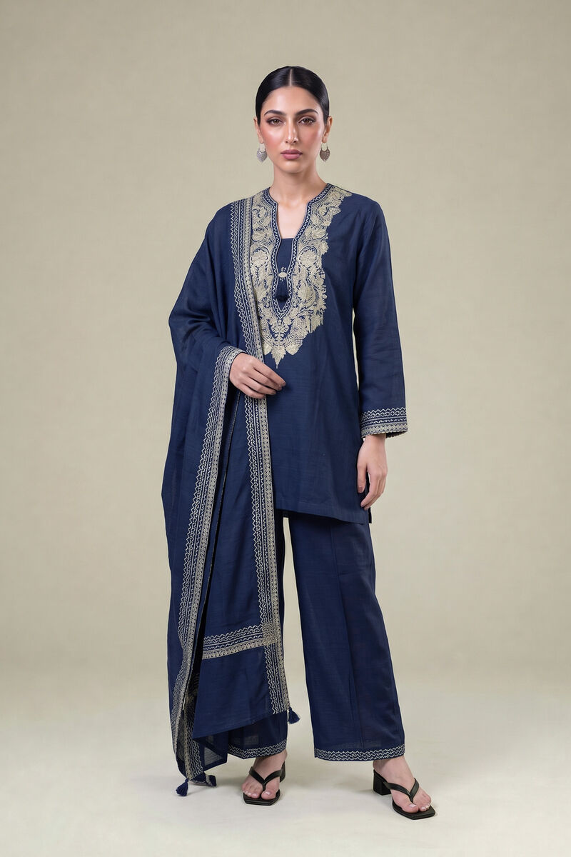 Embroidered | Light Khaddar | Light Khaddar Dupatta | USD 35.00