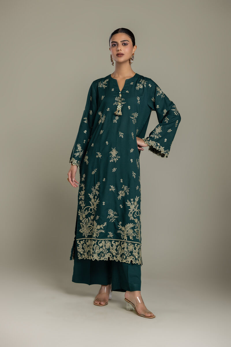 Embroidered | Raw Silk | Raw Silk Kurta | USD 70.00