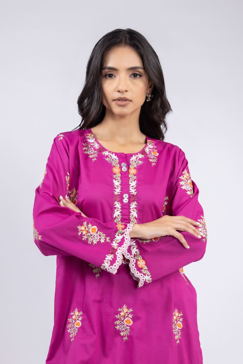 Embroidered | Cambric | Kurta | null