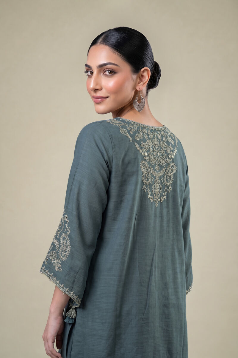 Embroidered | Light Khaddar | Short Embroidered Kurta | USD 45.00