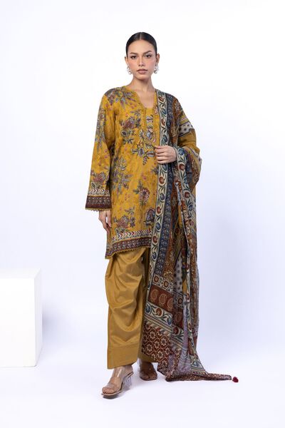 Printed | Broshia | Tailored 3 Piece | USD 39.00