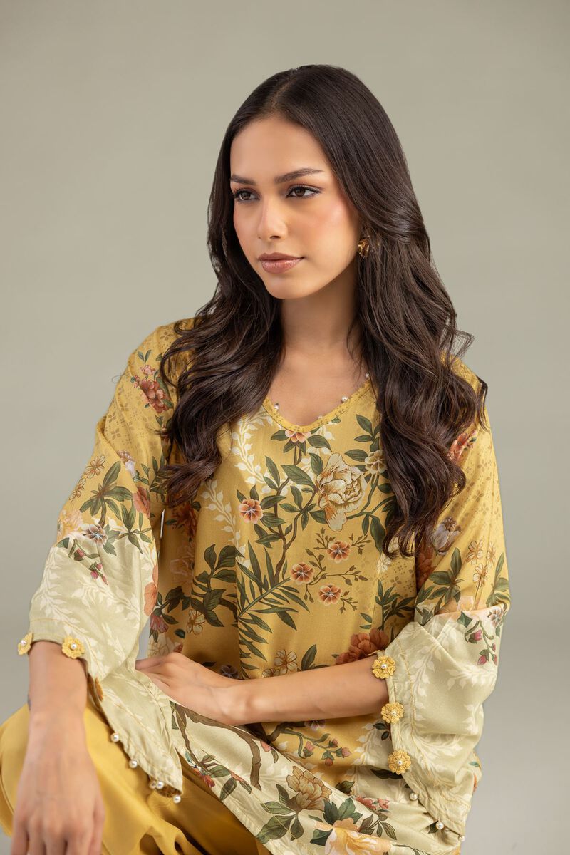 Printed | Viscose | Short Floral Kurta | USD 35.00
