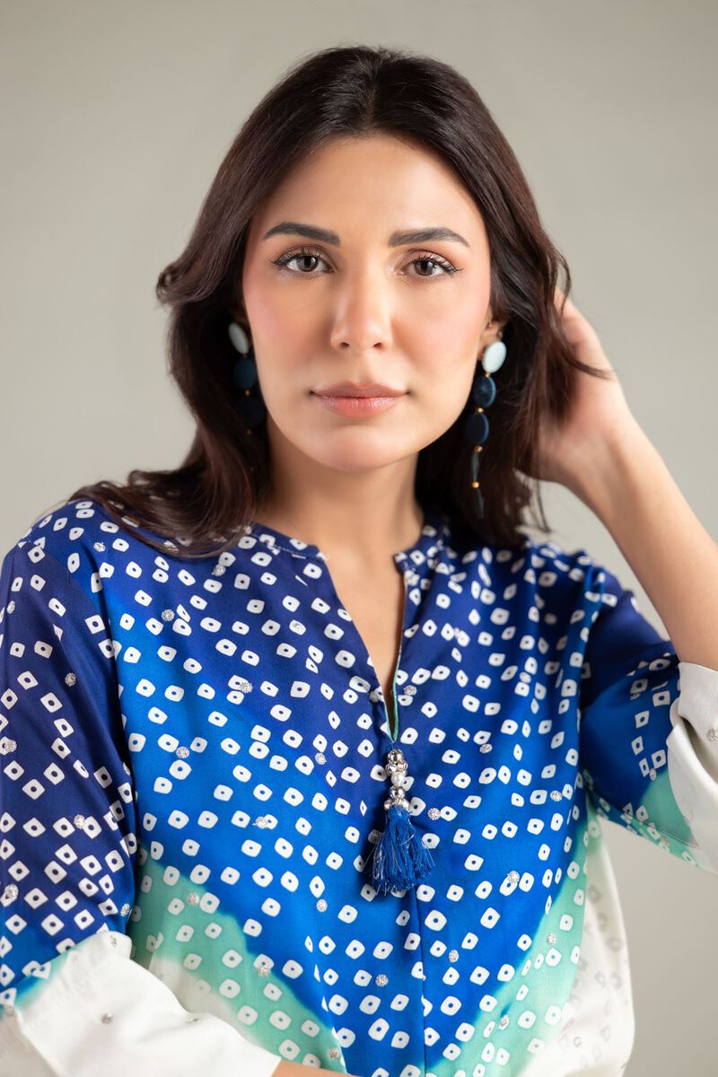 Embroidered | Viscose Crepe | Tunic | USD 35.00