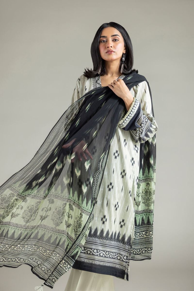 Embroidered | Lawn | Lawn 3-Piece Outfit | USD 65.00