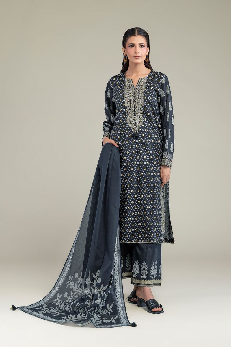 Embroidered | Lawn | Lawn 3-Piece Tailored | USD 65.00