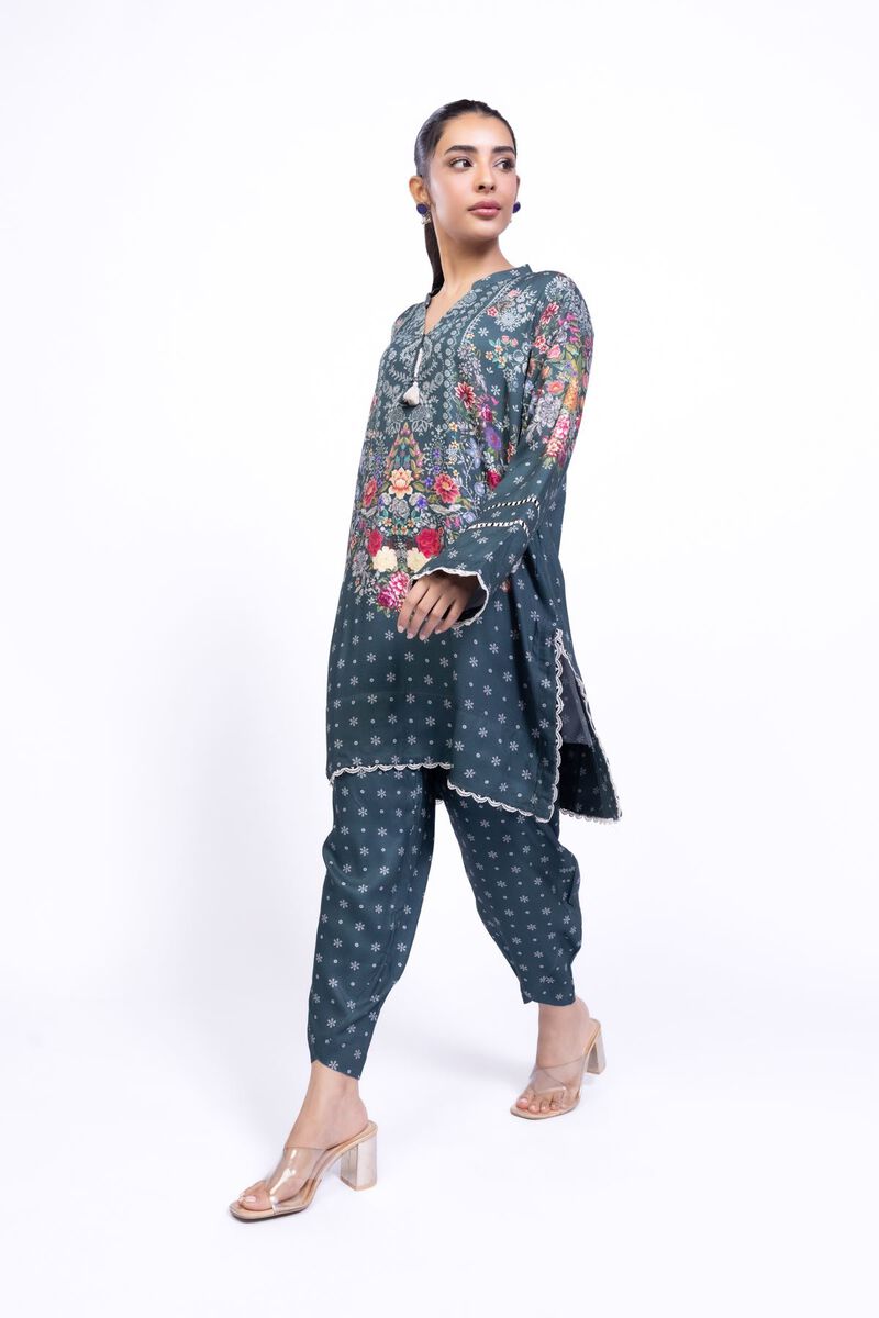 Printed | Satin | Shalwar | USD 8.50