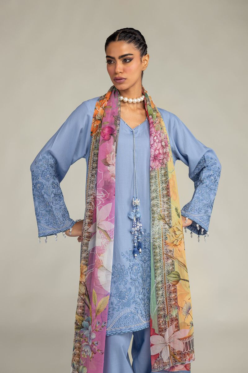 Embroidered | Mesuri | Mesuri Floral Dupatta | USD 30.00