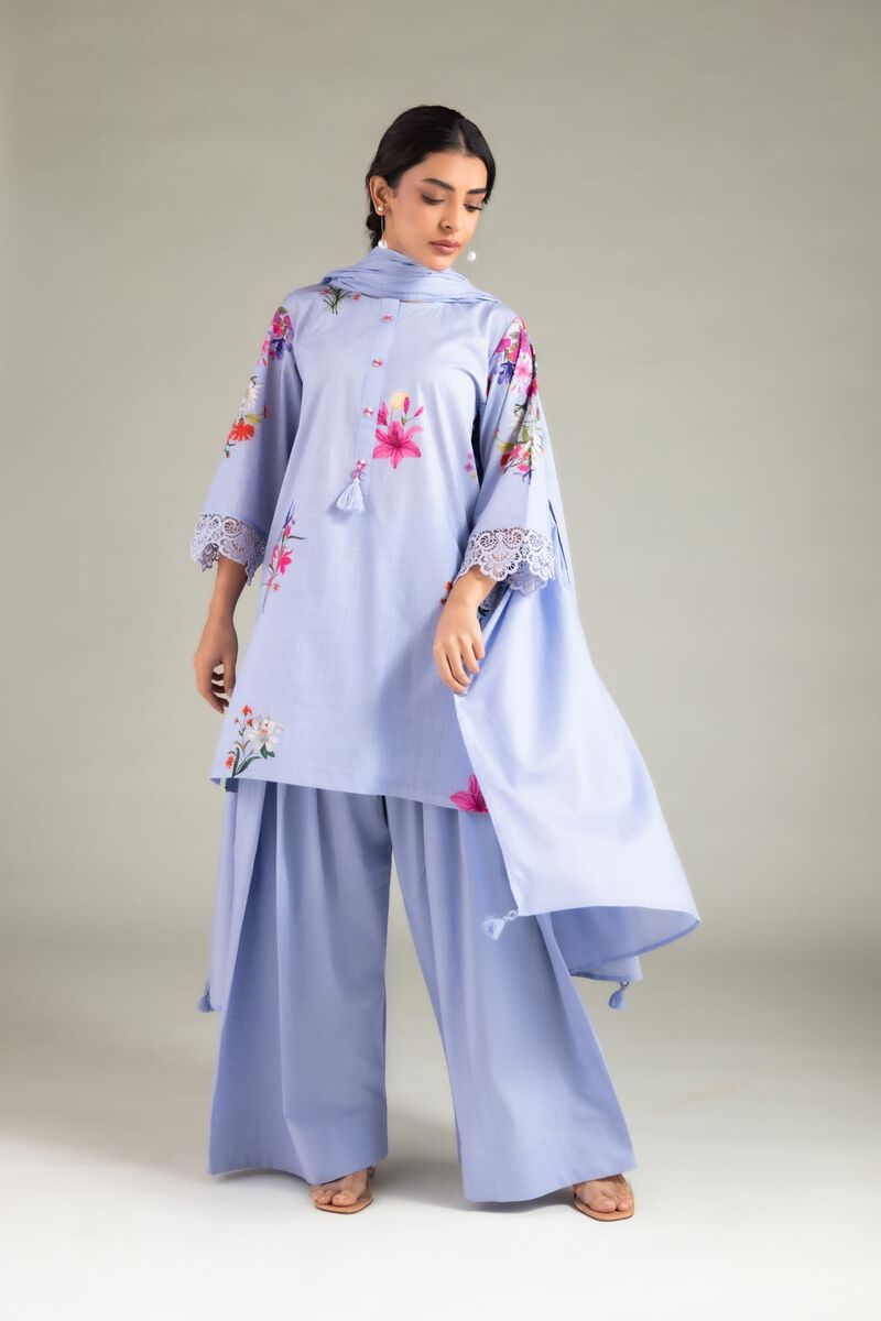 Dyed | Textured Lawn | Dupatta | USD 25.00