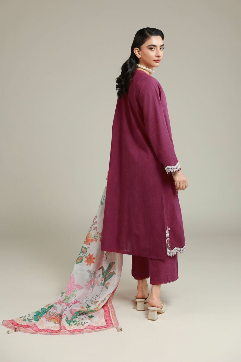 Embroidered | Cambric | Tailored 3 Piece | USD 75.00