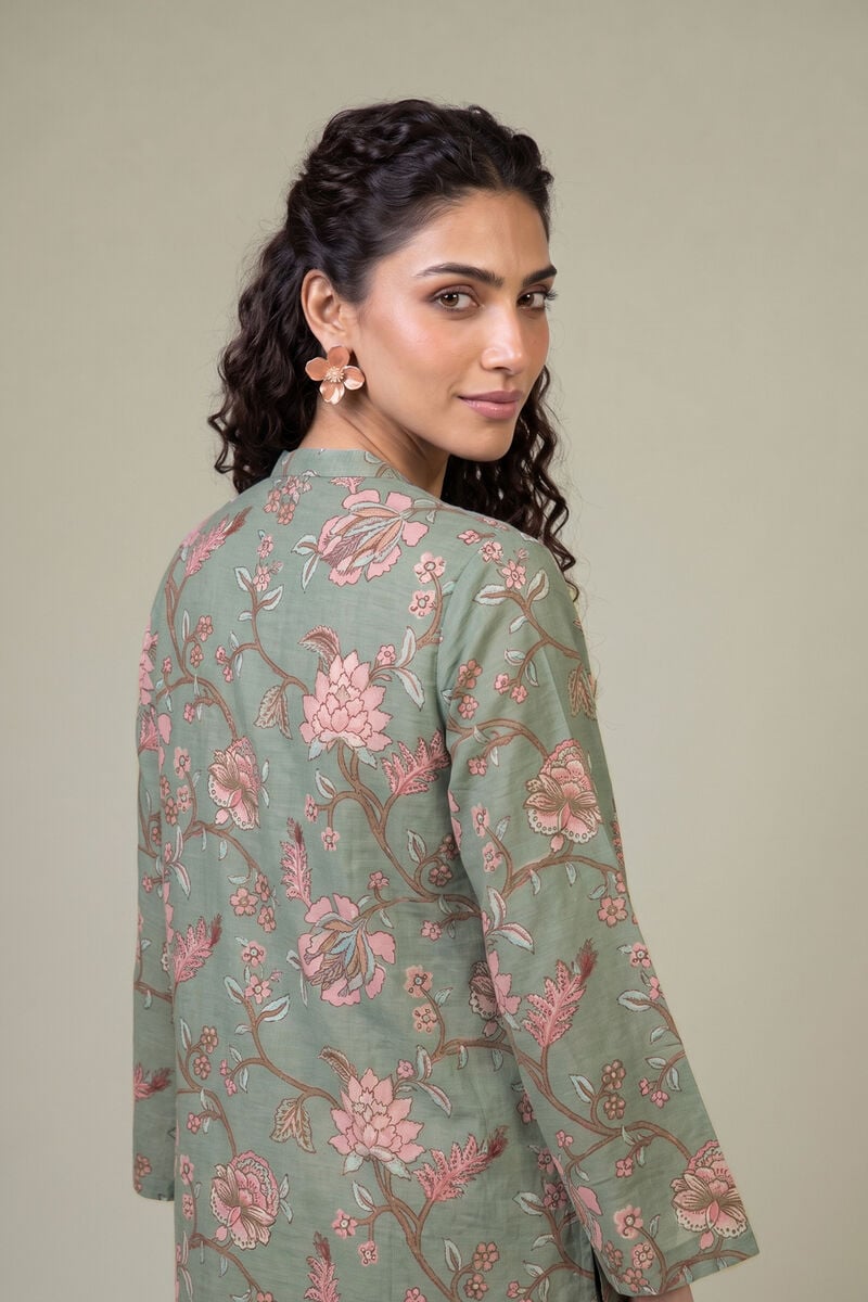 Printed | Light Khaddar | Short Khaddar Kurta | USD 35.00