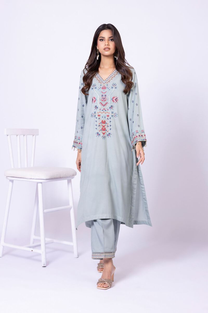 Embroidered | Viscose Oak Silk | Kurta | USD 50.00