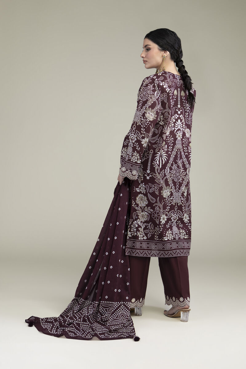 Embroidered | Cambric | Cambric Tailored 3-Piece | USD 70.00