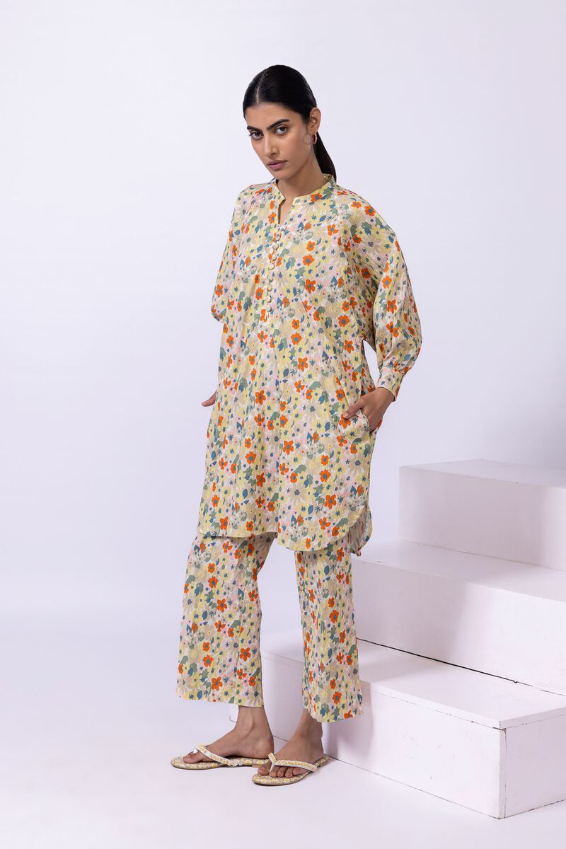 Printed | Ripple Crinkle | Pants | USD 5.40