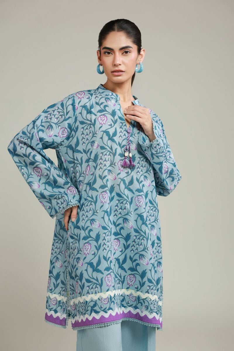 Printed | Cambric | Tailored 2 Piece | Top and Bottom | USD 45.00