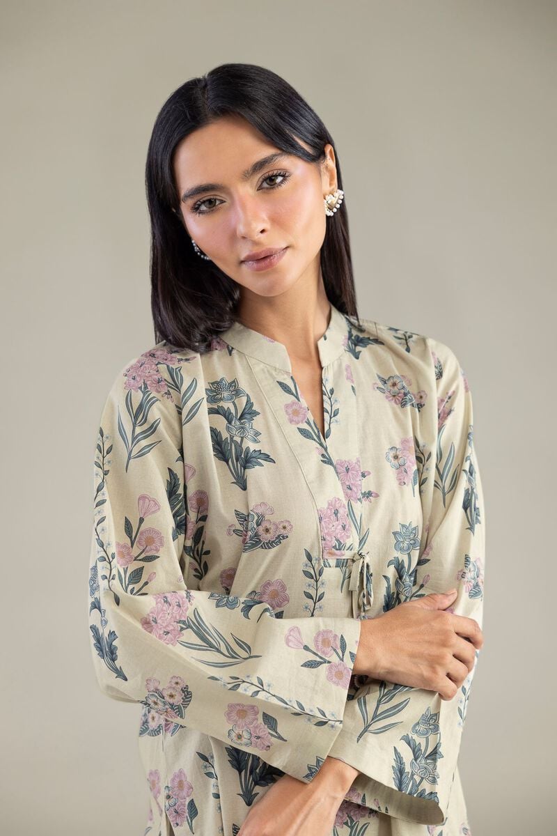 Printed | Cambric | Floral Cambric Kurta | USD 35.00