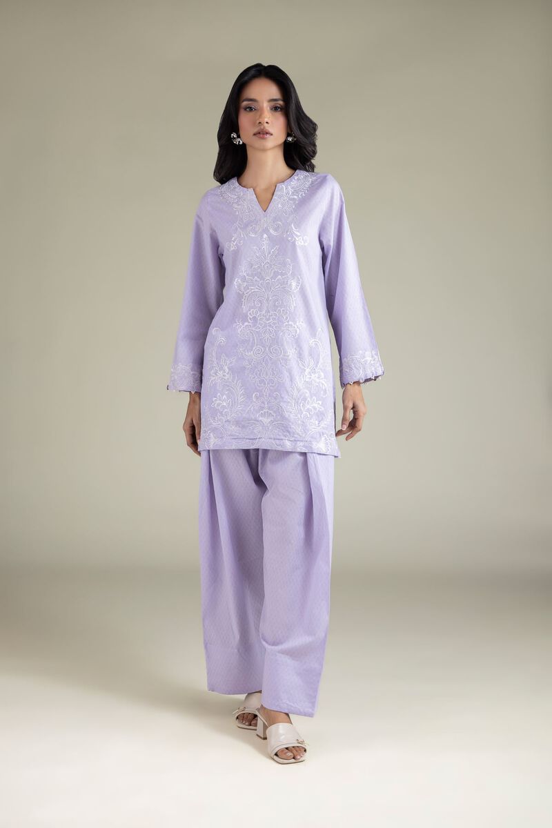 Embroidered | Cotton Dobby | Relaxed Fit Shalwar | USD 25.00