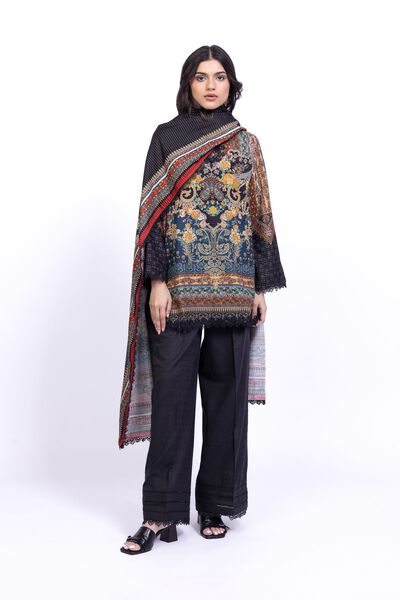 Dyed | Khaddar | Pants | USD 22.00