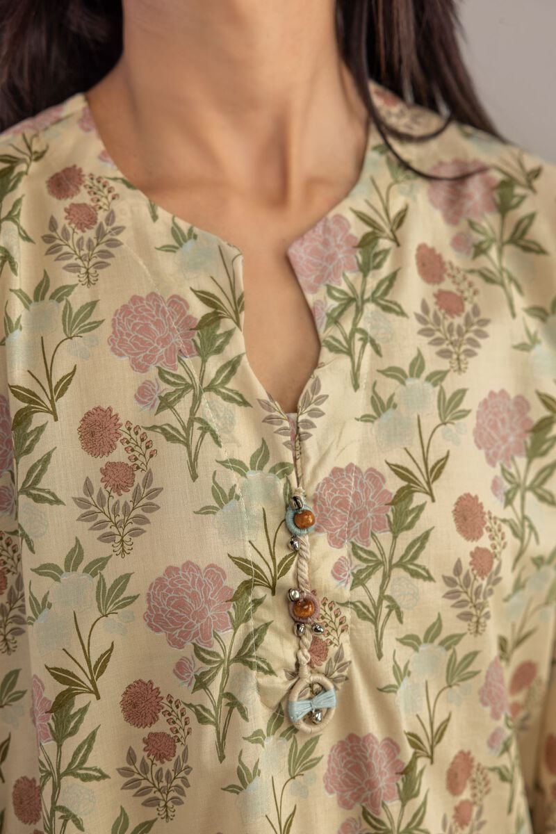 Printed | Cambric | Floral Printed Kurta | USD 35.00