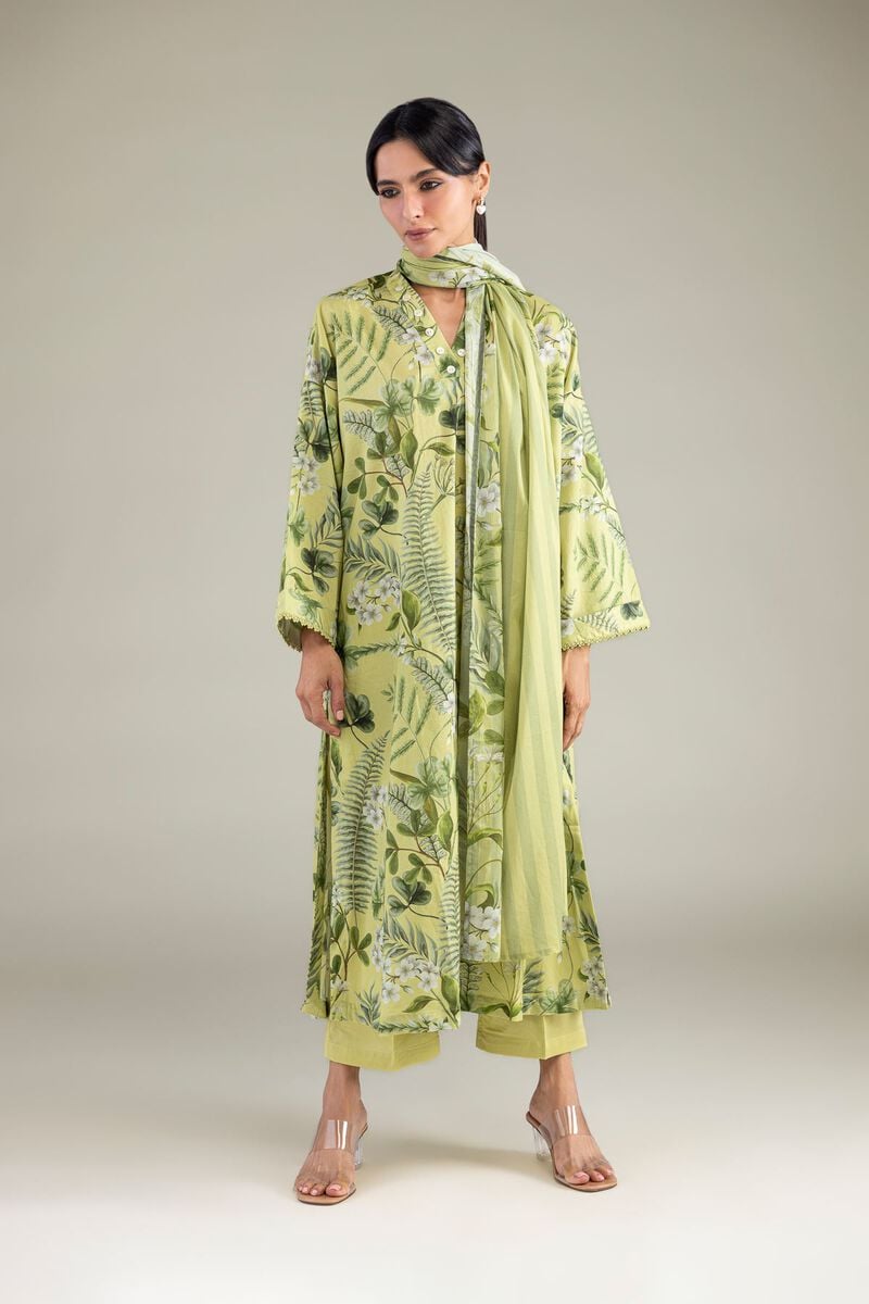 Printed | Lawn | Floral Lawn Dupatta | USD 30.00
