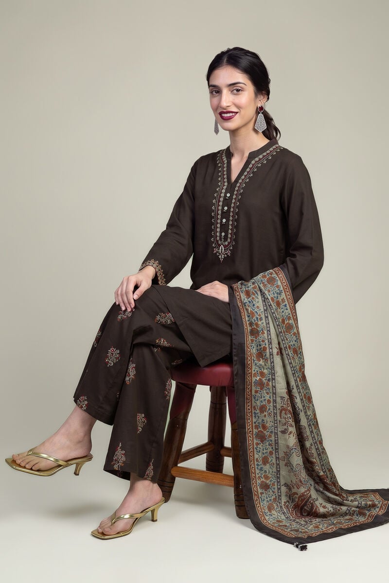 Embroidered | Polyester Silk | Polyester Silk Dupatta | USD 35.00
