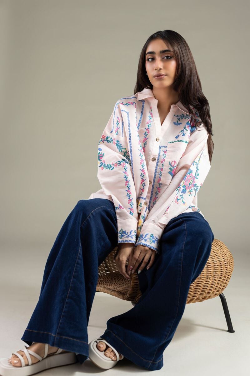 Embroidered | Mesuri | Shirt | USD 17.50