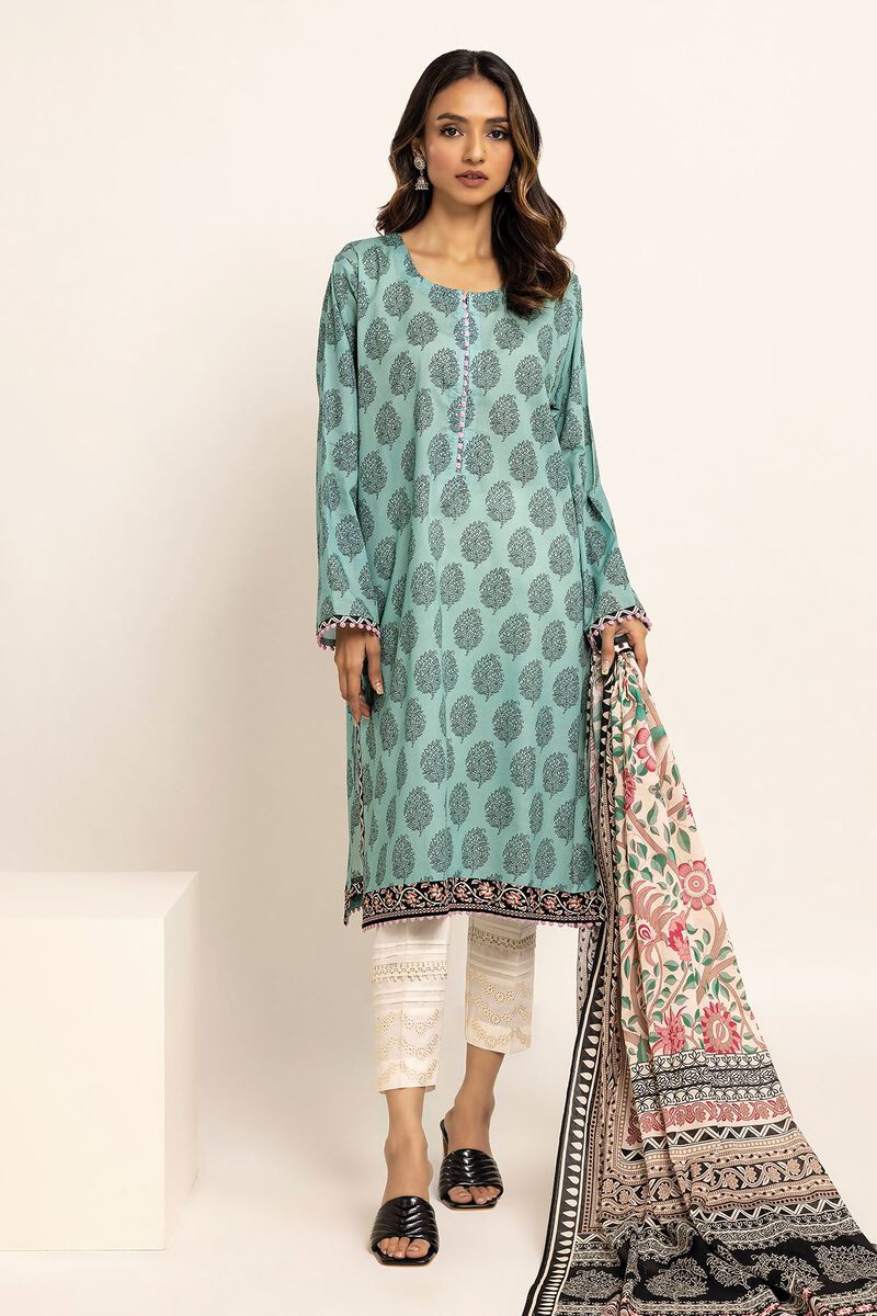 Lawn | Printed | Fabrics 2 Piece | Top Dupatta | null