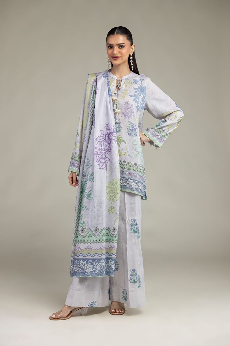 Embroidered | Polyester Silk | Floral Silk Dupatta | USD 30.00