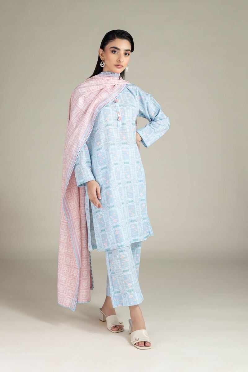 Printed | Textured Cotton | Dupatta | USD 17.00