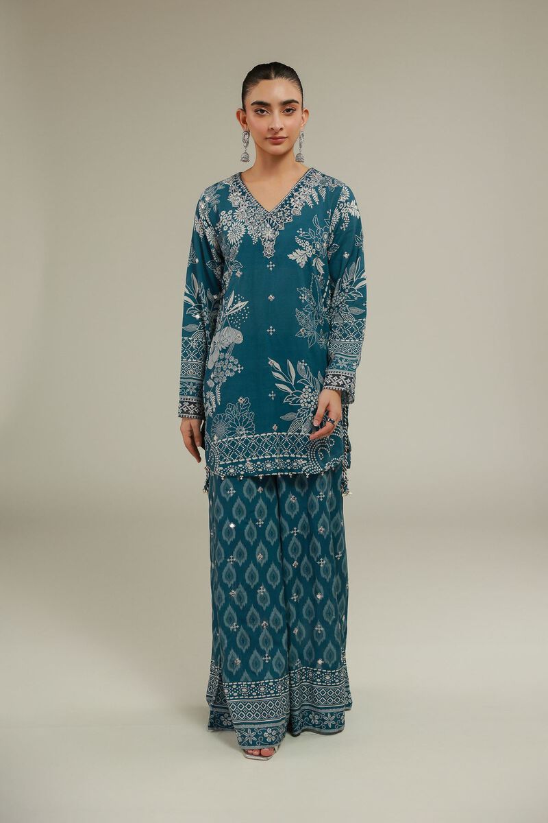Embroidered | Raw Silk | Kurta | USD 55.00