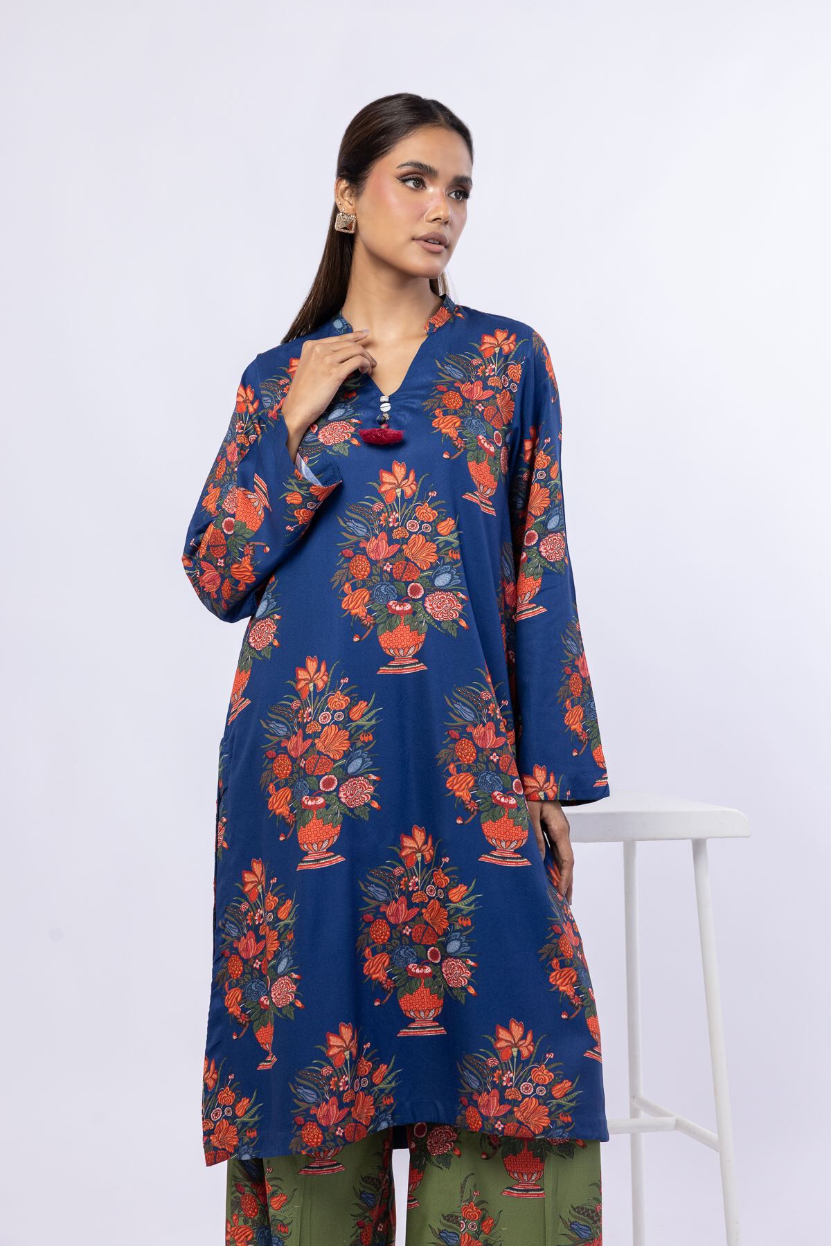 Buy Kurta | 0.0 N/A | 25-07-7E9-04TB-VG_MULTI | Khaadi United States