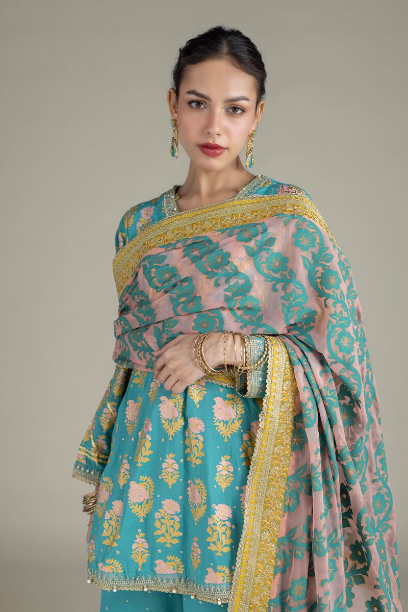 Embroidered | Chiffon | Dupatta | USD 38.00