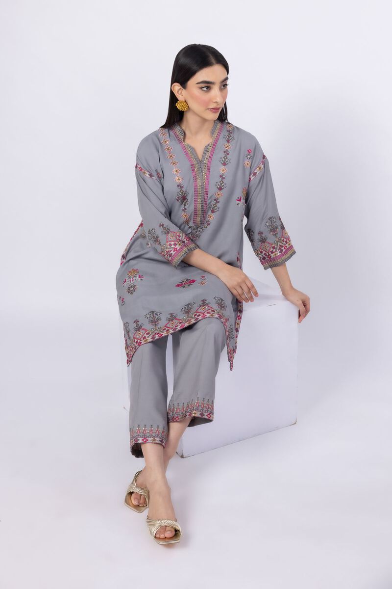Embroidered | Russian Raw Silk | Kurta | USD 27.50