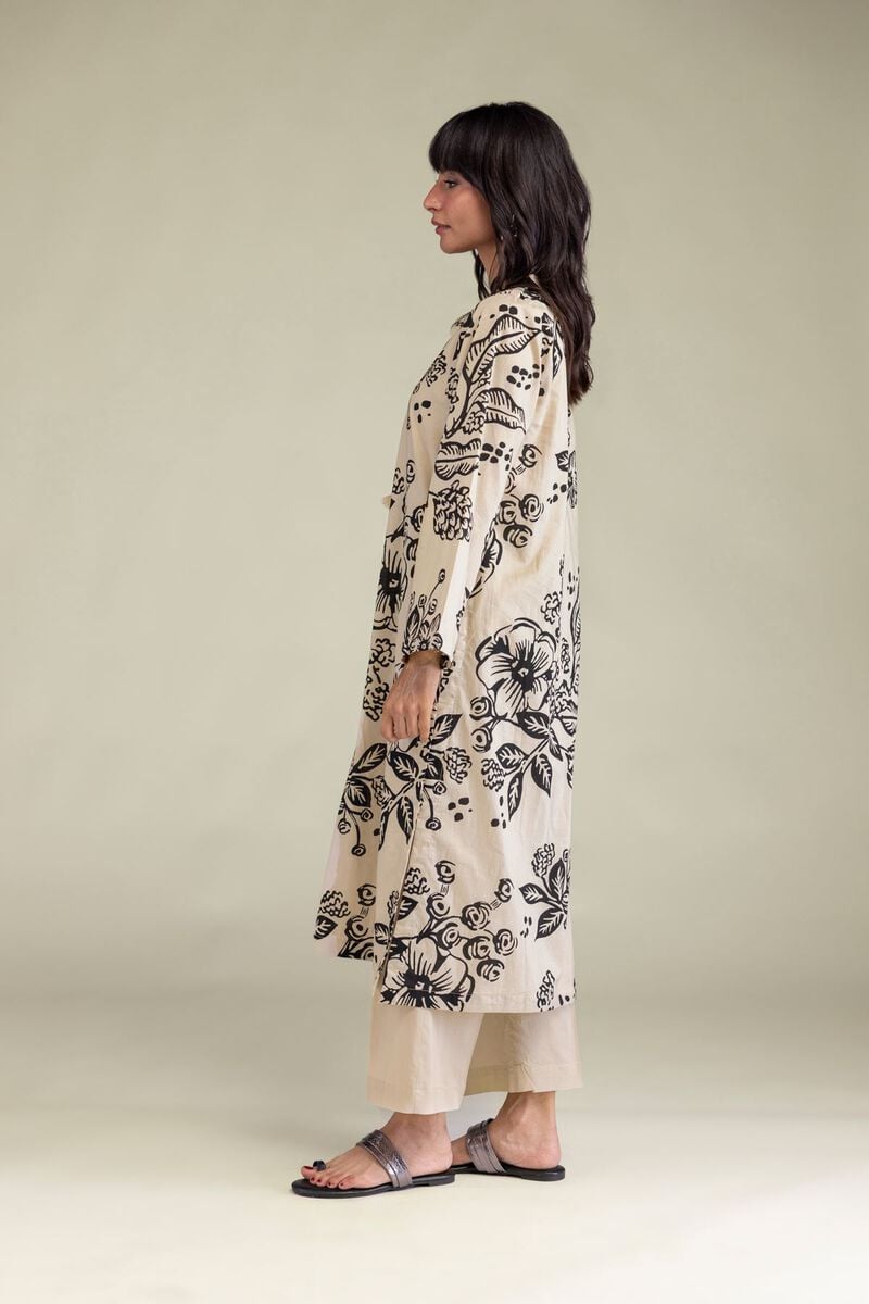 Printed | Cambric | Floral Cambric Kurta | USD 30.00