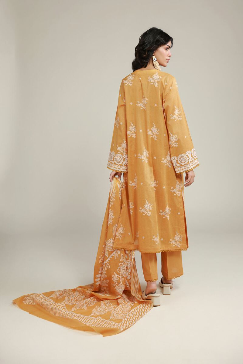 Printed | Lawn | Floral 3-Piece Suit | USD 70.00