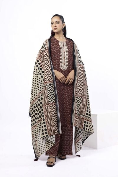 Embroidered | Light Khaddar | Tailored 3 Piece | USD 45.00