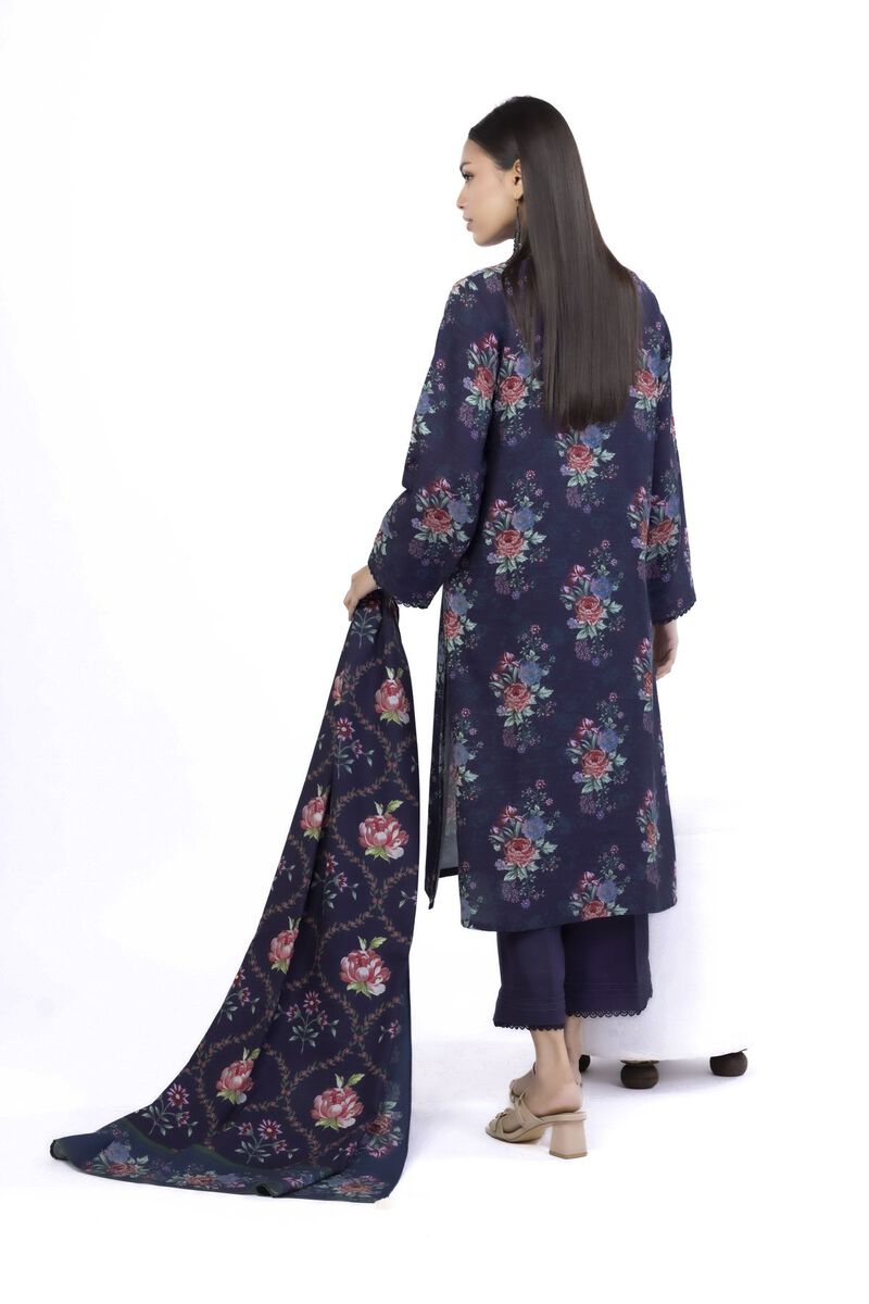 Embroidered | Blended Khaddar | Tailored 3 Piece | USD 60.00