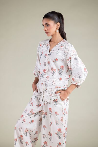 Embroidered | Cambric | Blouse | USD 35.00