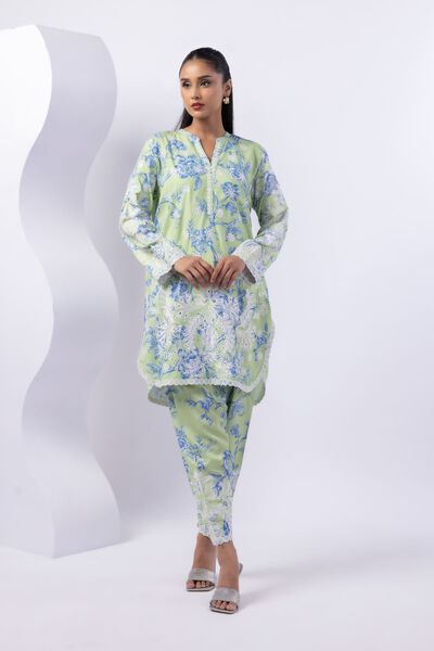 Embroidered | Crosshatch Raw Silk | Kurta | USD 75.00